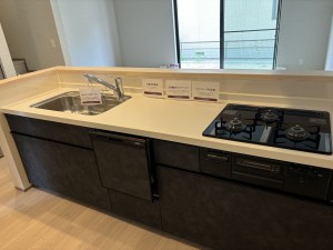 一宮市伝法寺、新築一戸建てのキッチン画像です
