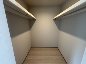 一宮市伝法寺、新築一戸建ての収納画像です