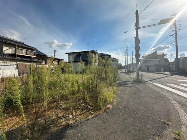 一宮市木曽川町玉ノ井、土地の画像です