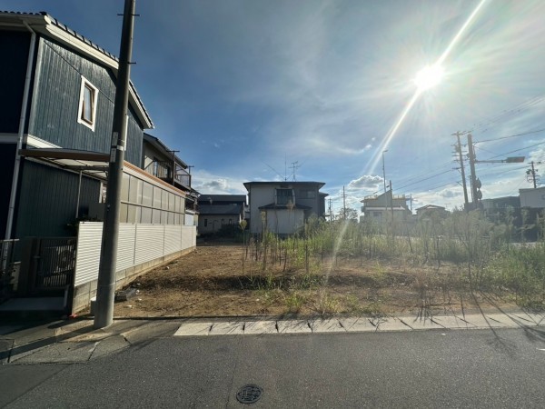 一宮市木曽川町玉ノ井、土地の画像です