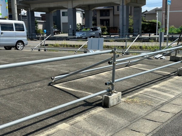 一宮市花池、土地の前面道路を含む現地写真画像です