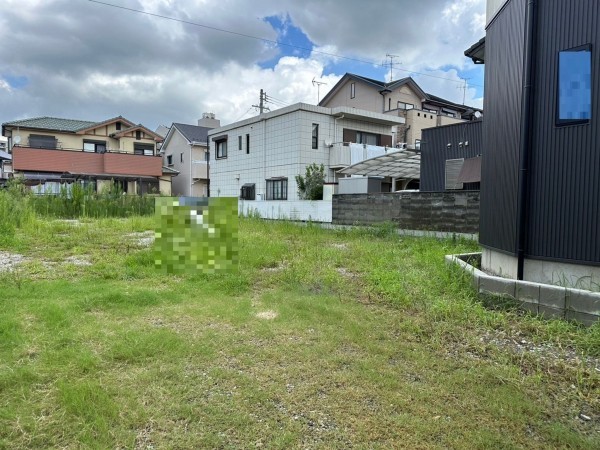 一宮市大和町宮地花池、土地の画像です