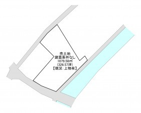 一宮市萩原町高木、土地の間取り画像です