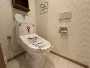 一宮市枠杁町、マンションのトイレ画像です