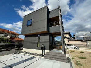 一宮市多加木、新築一戸建ての外観画像です