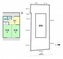 一宮市大和町馬引、収益物件/アパートの間取り画像です