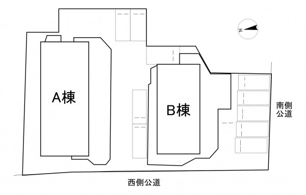 一宮市起、収益物件/アパートの間取り画像です
