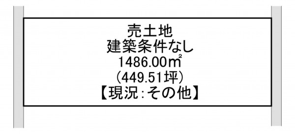 一宮市大和町福森、土地の間取り画像です