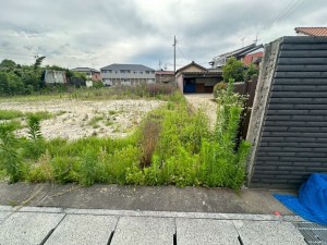 一宮市東五城、土地の画像です