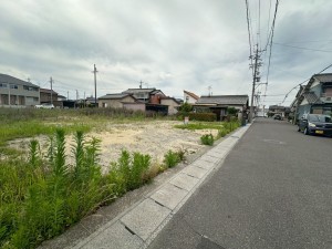 一宮市東五城、土地の画像です