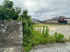一宮市東五城、土地の画像です