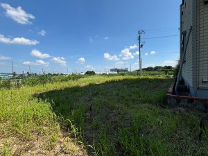 一宮市平島、土地の画像です