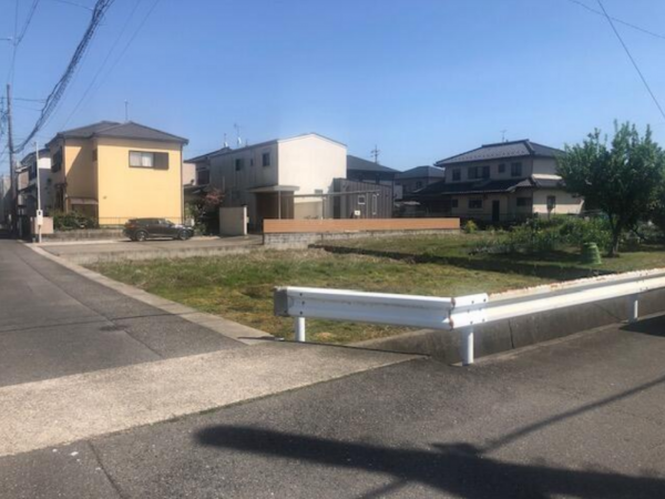 一宮市木曽川町黒田、土地の画像です