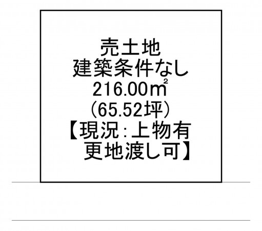 一宮市東加賀野井、土地の間取り画像です