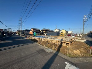 一宮市木曽川町外割田、土地の画像です