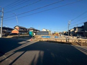 一宮市木曽川町外割田、土地の画像です
