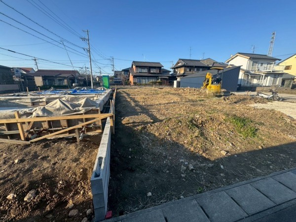 一宮市木曽川町外割田、土地の画像です