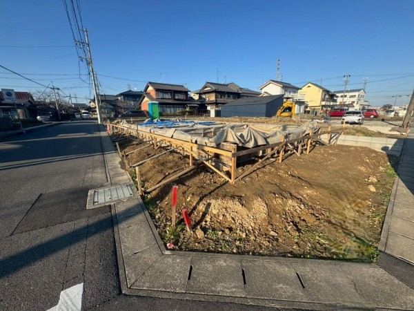 一宮市木曽川町外割田、土地の画像です