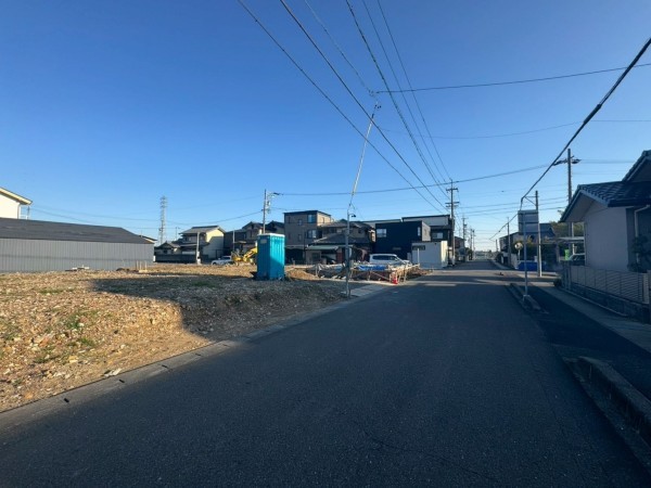 一宮市木曽川町外割田、土地の画像です