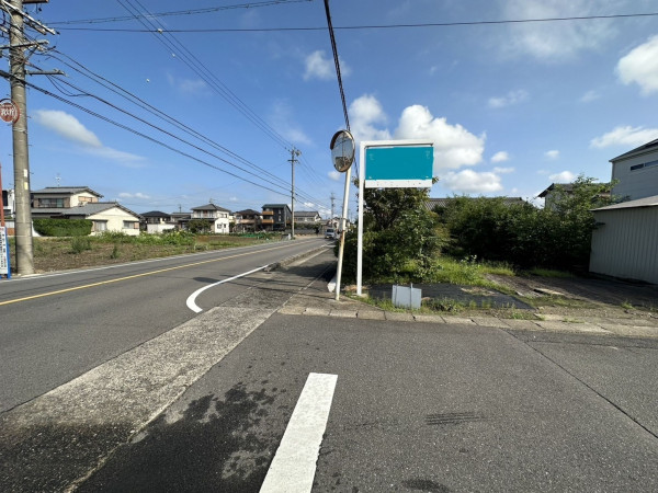 一宮市浅井町河端、土地の画像です