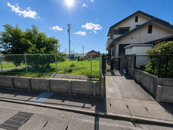一宮市大和町苅安賀、土地の画像です