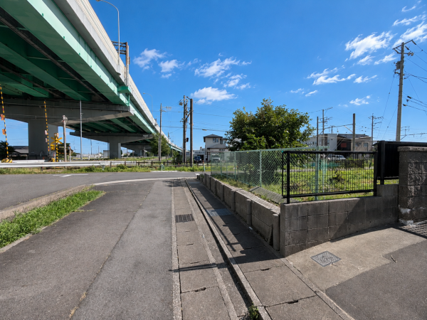 一宮市大和町苅安賀、土地の画像です