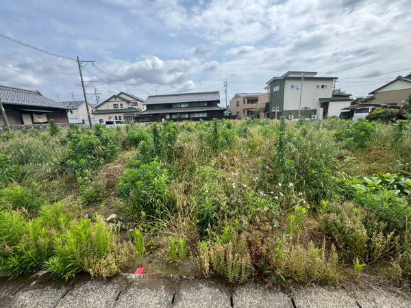 一宮市千秋町芝原、土地の画像です