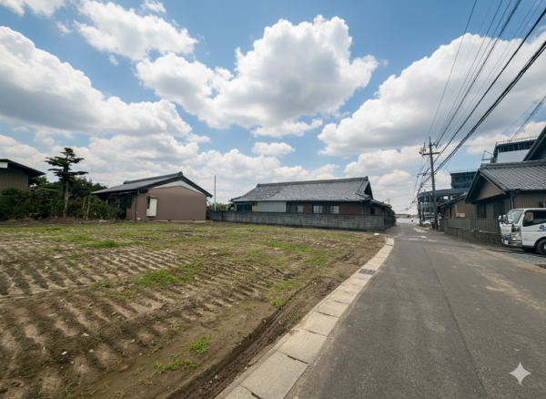 一宮市大和町北高井、土地の画像です