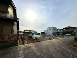 一宮市柚木颪、土地の画像です