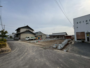 一宮市柚木颪、土地の画像です