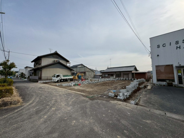一宮市柚木颪、土地の画像です