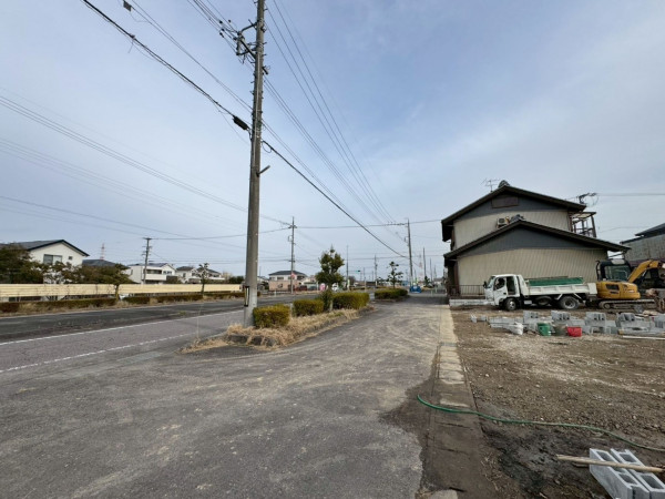 一宮市柚木颪、土地の画像です