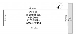 、土地の間取り画像です