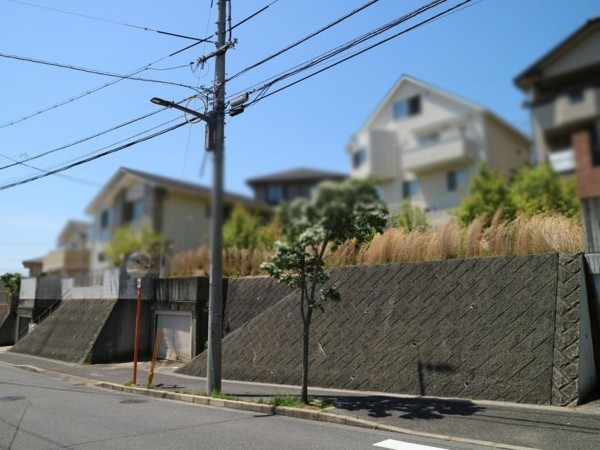 広島市西区高須台、土地の画像です