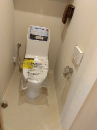 広島市西区古江上、マンションのトイレ画像です