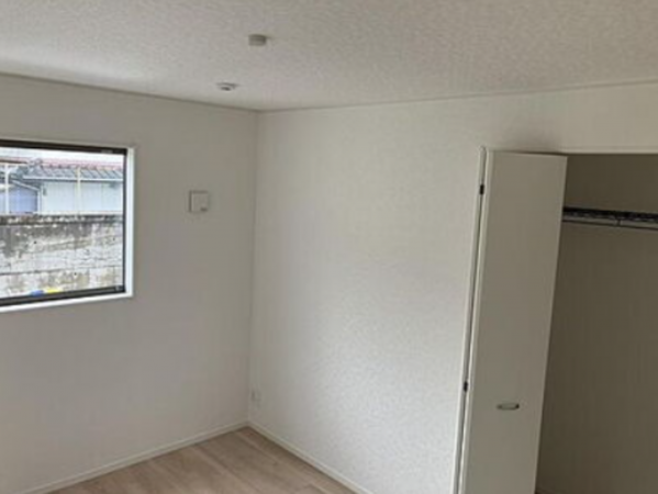 広島市西区己斐大迫、新築一戸建ての寝室画像です