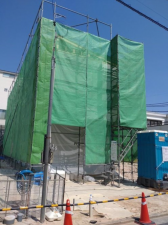 広島市西区井口、新築一戸建ての外観画像です