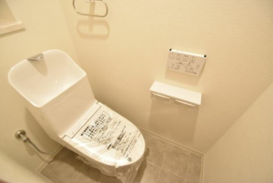 広島市西区井口台、マンションのトイレ画像です