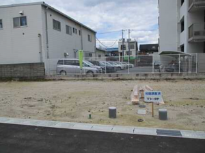 広島市西区庚午中、新築一戸建ての外観画像です