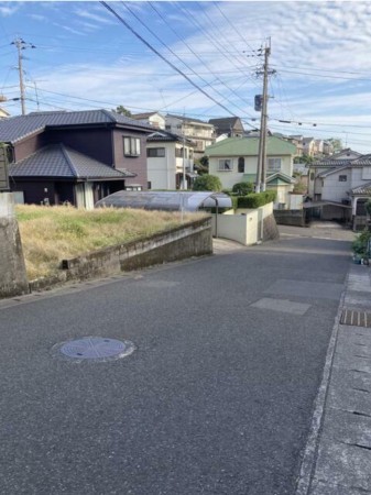 鹿児島市紫原、土地の画像です