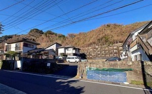 鹿児島市常盤、土地の画像です