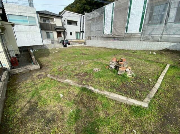 鹿児島市田上、土地の画像です