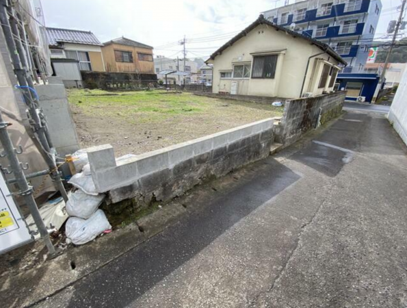 鹿児島市田上、土地の画像です