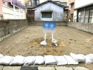 鹿児島市田上、土地の画像です