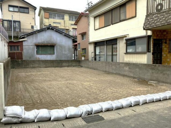 鹿児島市田上、土地の画像です