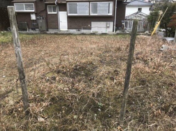 鹿児島市西陵、土地の画像です