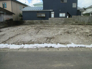 鹿児島市紫原、土地の画像です