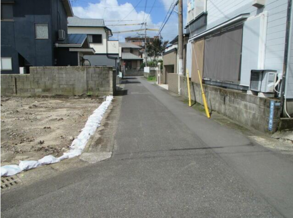 鹿児島市紫原、土地の画像です