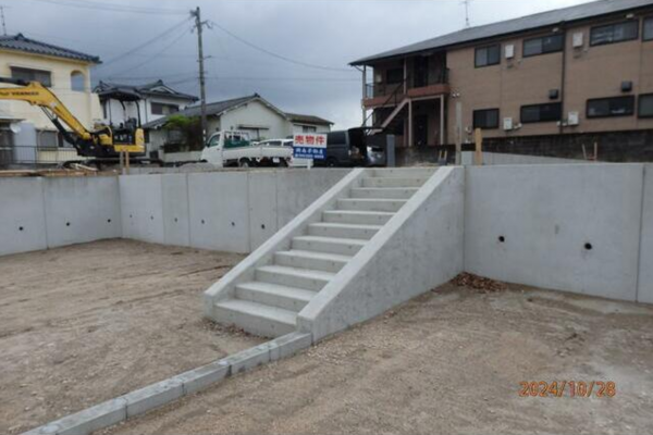鹿児島市西陵、土地の画像です