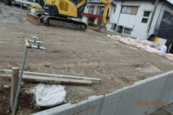 鹿児島市西陵、土地の画像です